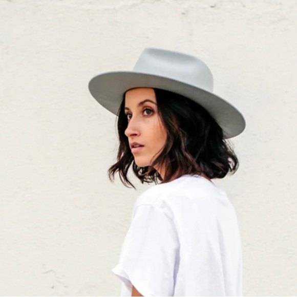 Yellow 108 Dylan Wool Fedora Western Hat - Picture 2 of 11